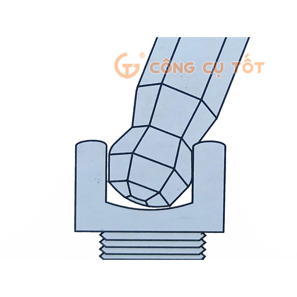 Lục giác bi lẻ Standard chữ L (10mm-14mm)