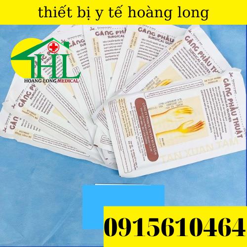 Găng tay phẫu thuật vô trùng các cỡ