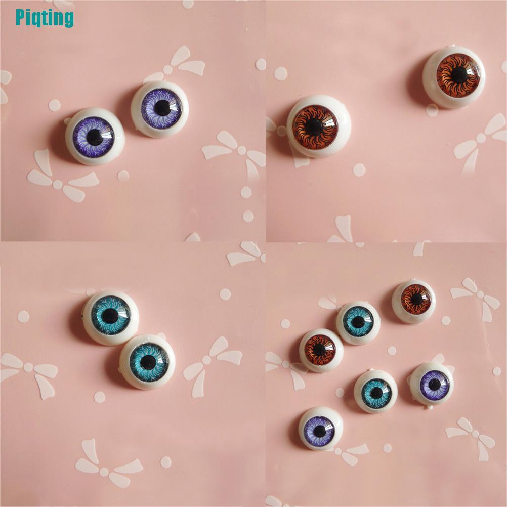1 Cặp Mắt Nhựa 12mm Cho Búp Bê