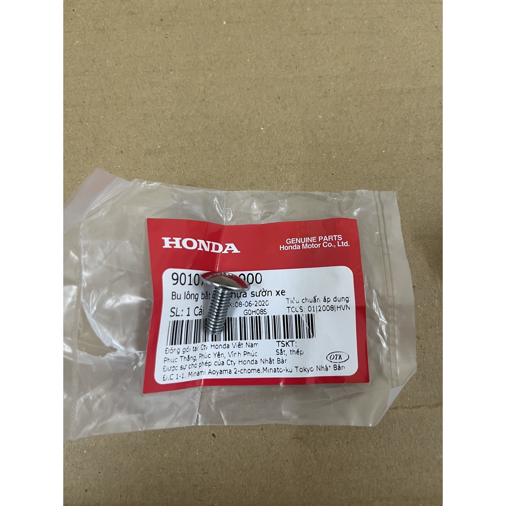 Ốc bửng 6 ly tất cả xe số hàng chính hãng 90107KBP900