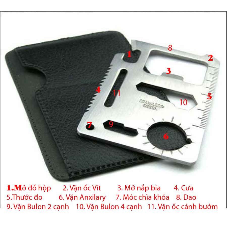 Miếng thép đa năng 11 công dụng
