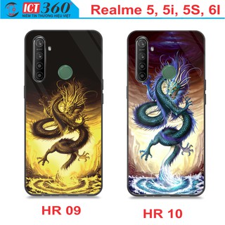 Ốp Lưng Kính Realme 5, 5i, 5S, Realme 6i - in theo yêu cầu