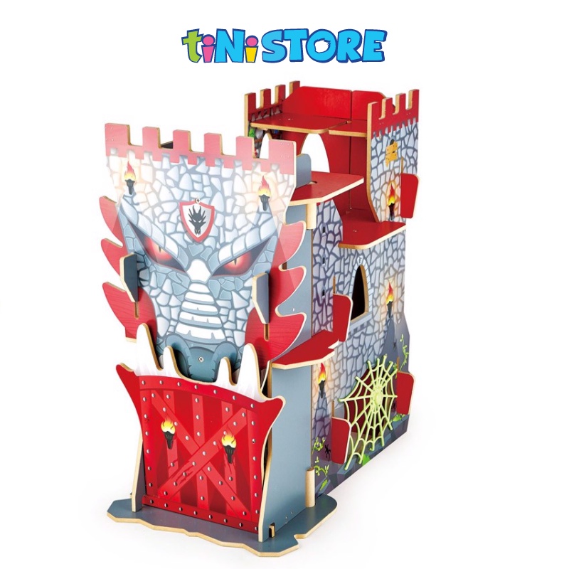 tiNiStore-Bộ đồ chơi hape thành trì Viking TINITOY E3025A