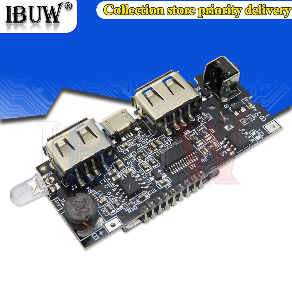 1 Bảng Mạch Chủ Sạc Pin lithium Kỹ Thuật Số Diy Di Động Tăng Cường Pin 18650