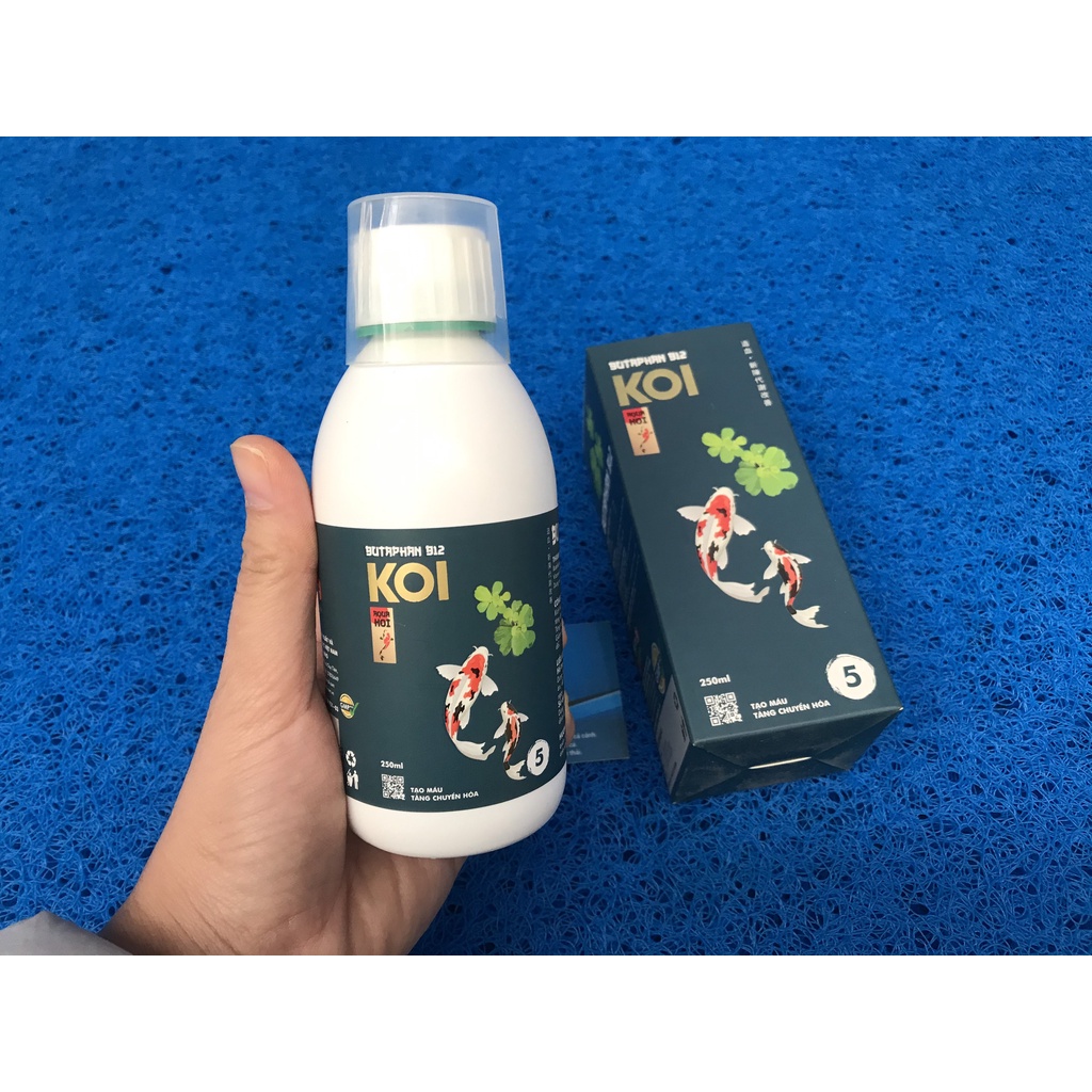 BUTAPHAN B12 Kích Thích Tăng Trưởng, Tăng Lực, Giảm Stress Dành Cho Cá Koi
