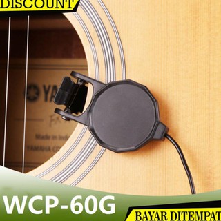 Pickup kẹp đàn guitar / ukulele cherub wcp-60g 1 / 4 inch