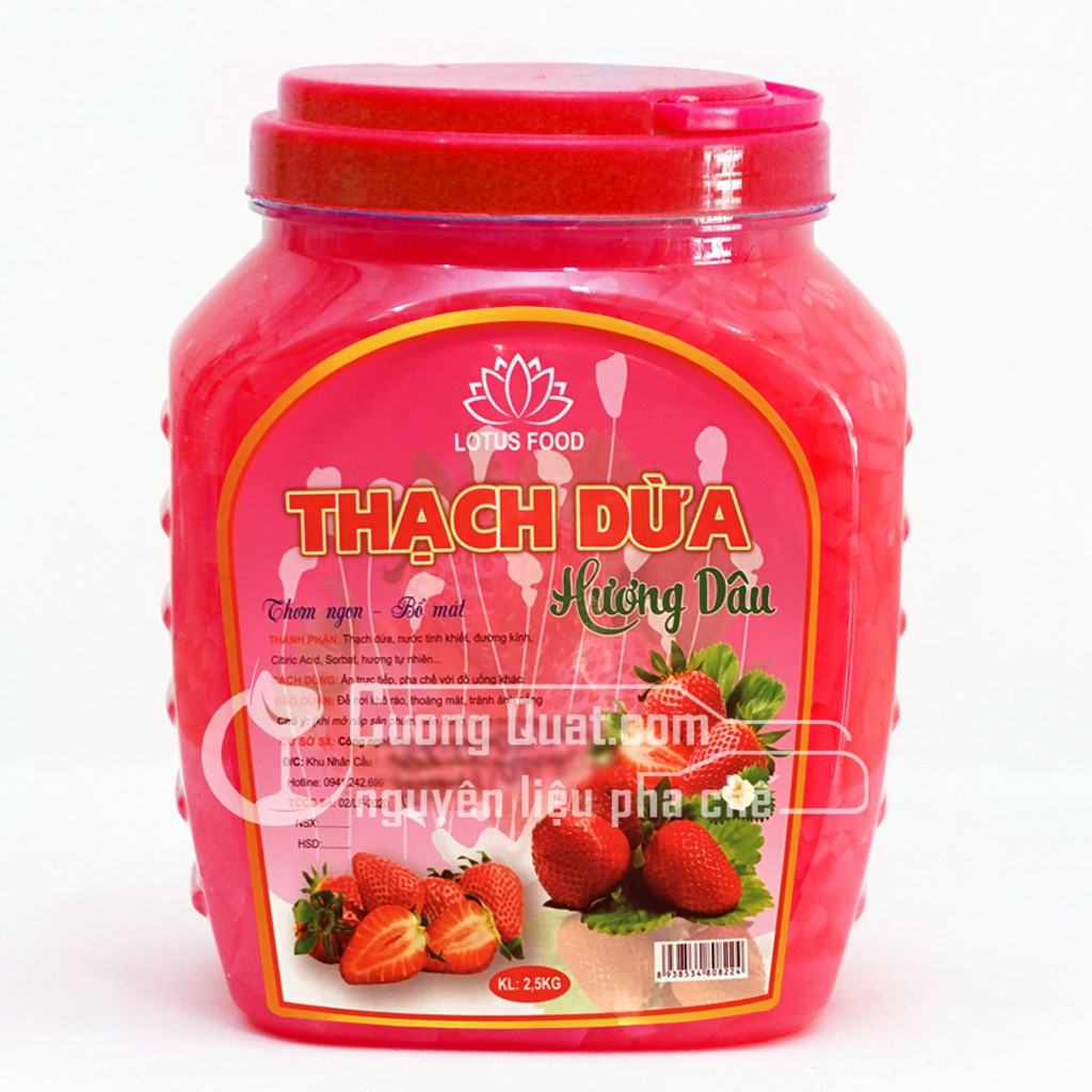 Thạch Dừa Hoa Sen 2,5kg
