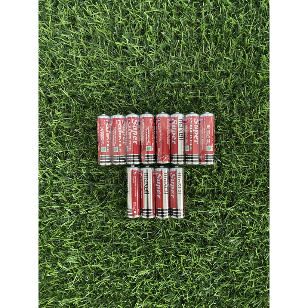 Pin Maxell 2A chính hãng, date mới_hộp 40 viên