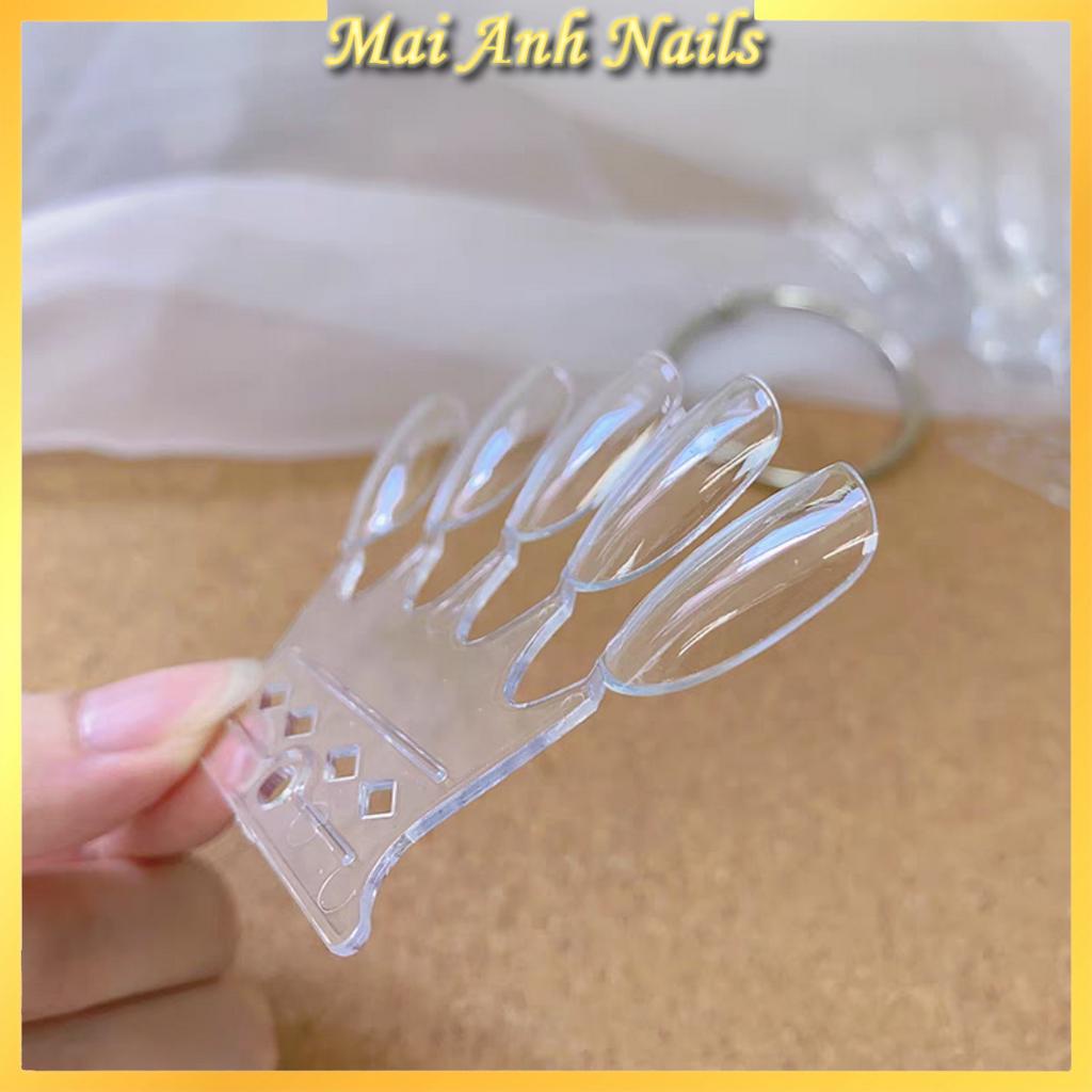 Móng mẫu Vương Miện nail 2 màu MaiAnhNails