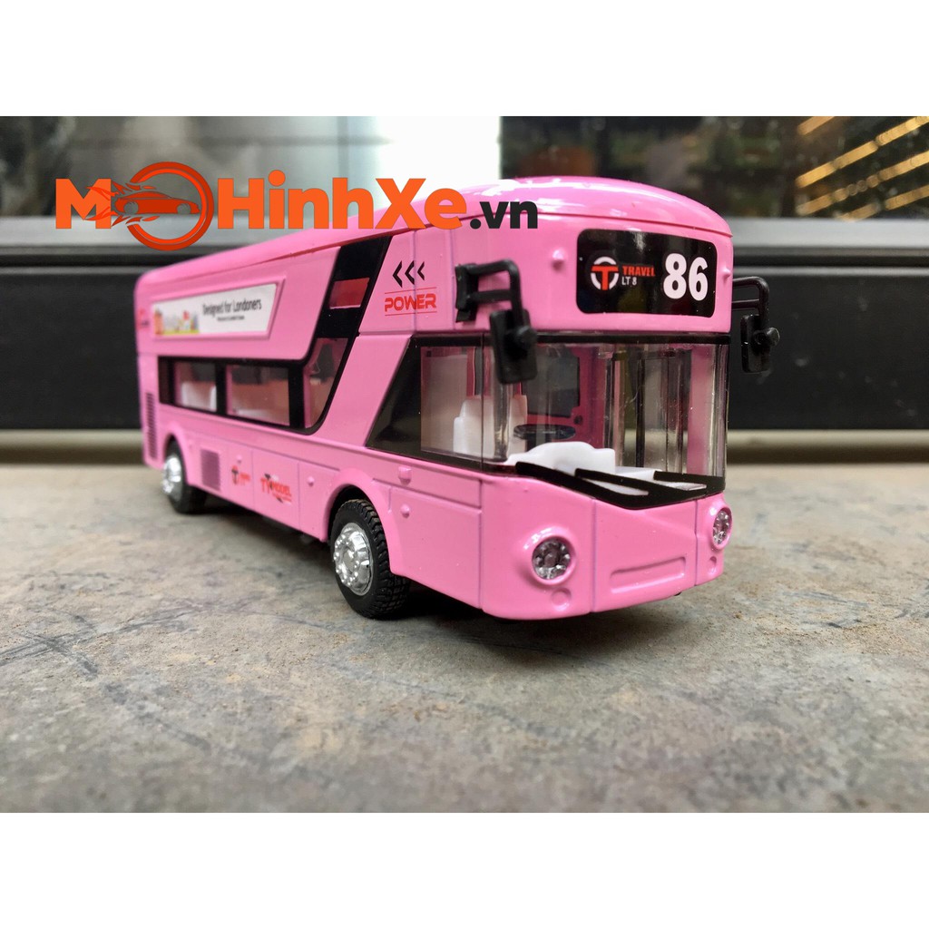 Mô hình xe Xe Bus 2 tầng London No.86 1:36 TY Models