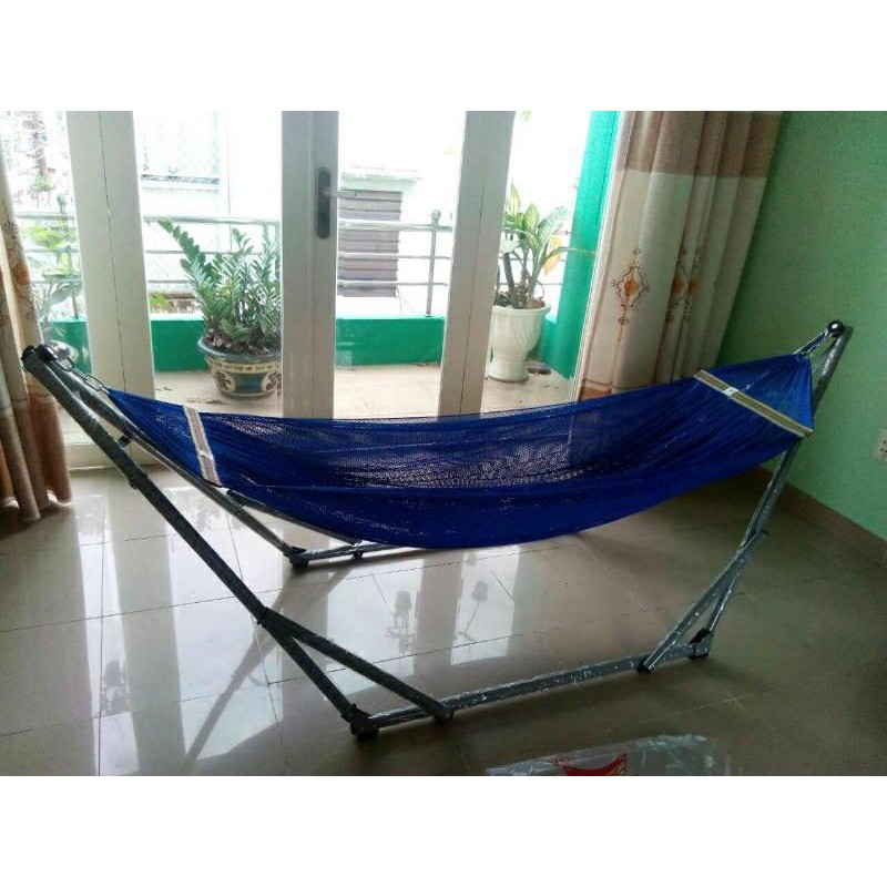 &lt;sale&gt;Võng xếp sơn người lớn phi 32+Lưới( Ảnh thật) ..