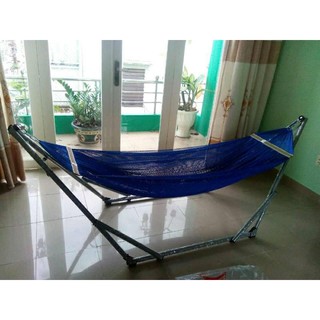 <sale>Võng xếp sơn người lớn phi 32+Lưới( Ảnh thật) ..