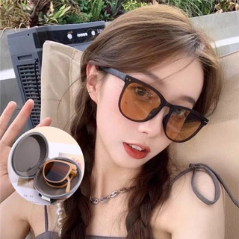 Kính Chống Nắng Tia UV Dạng Gập Di Động Thời Trang Mới Cho Nam Và Nữ Sự Bảo Vệ