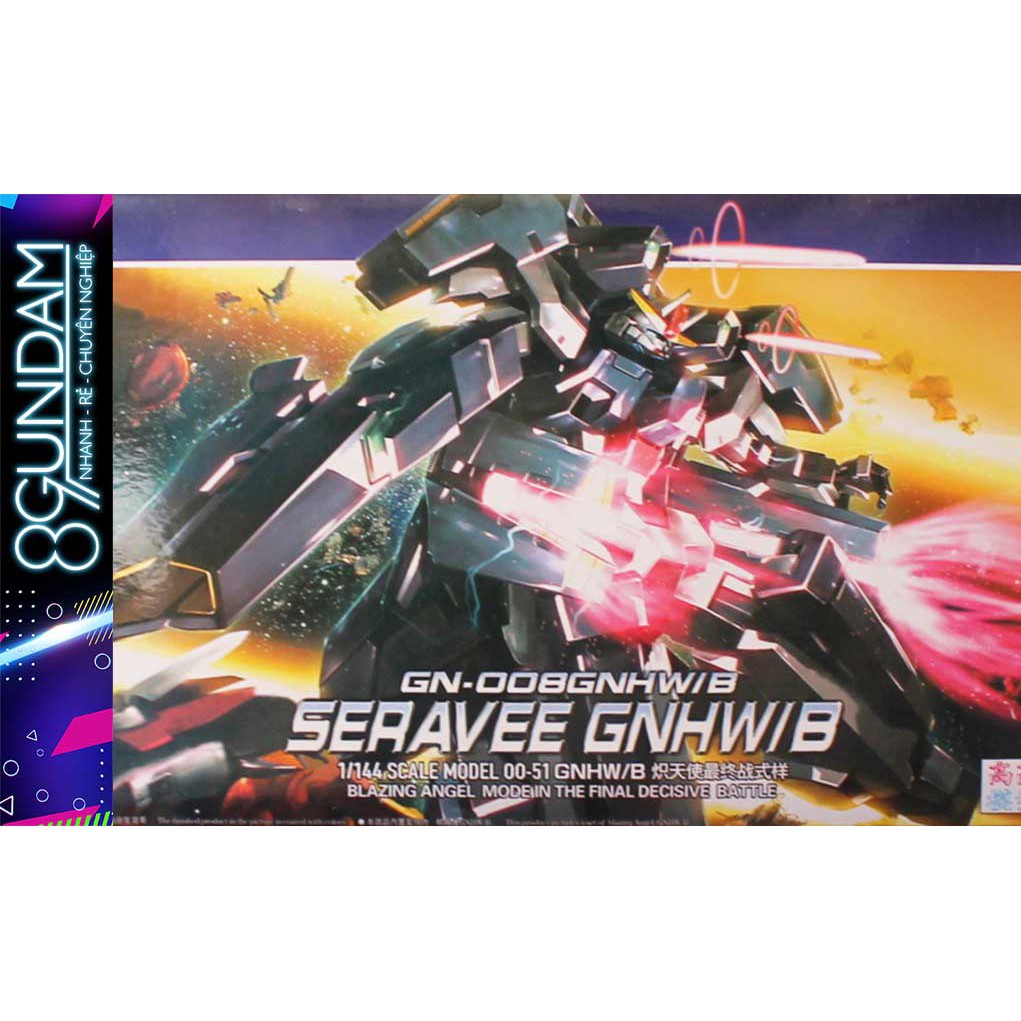 Mô Hình Lắp Ráp Gundam HG Seravee GNHW/R (TT Hongli)