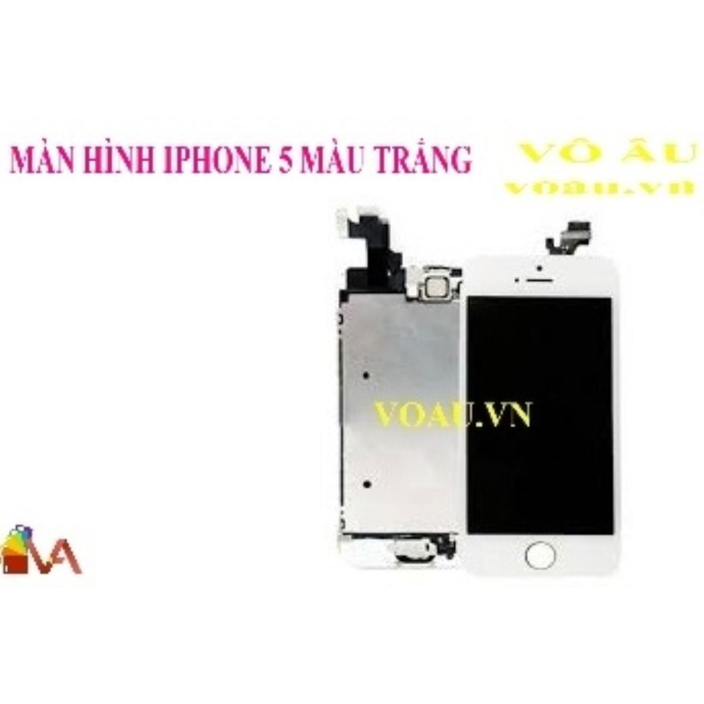 MÀN HÌNH IPHONE 5S MÀU TRẮNG