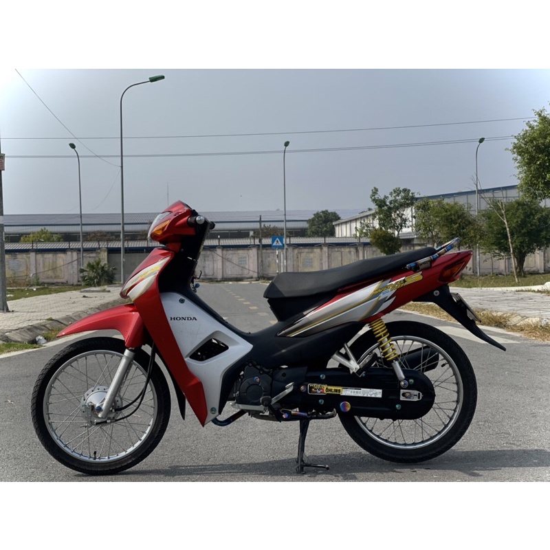 Tem wave S ghép crom dán cho xe 50cc-100-110