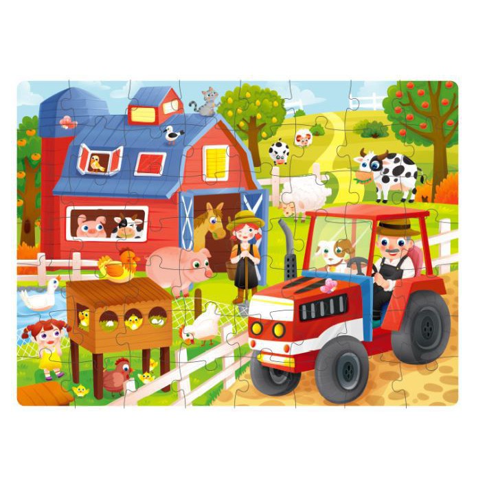 Đồ chơi - Lắp ghép My Best Puzzle MoonDog nhiều chủ đề cho bé