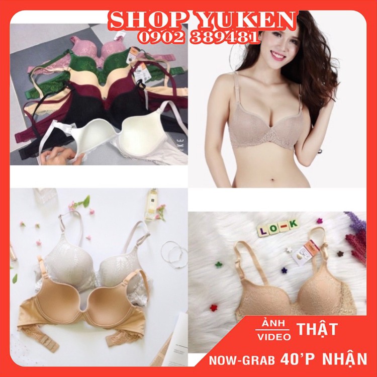 ♥️ Áo Lót Nữ ♥️Áo Ngực Ren Mỏng Ôm Và Nâng Siêu Êm Hàng VNXK M291