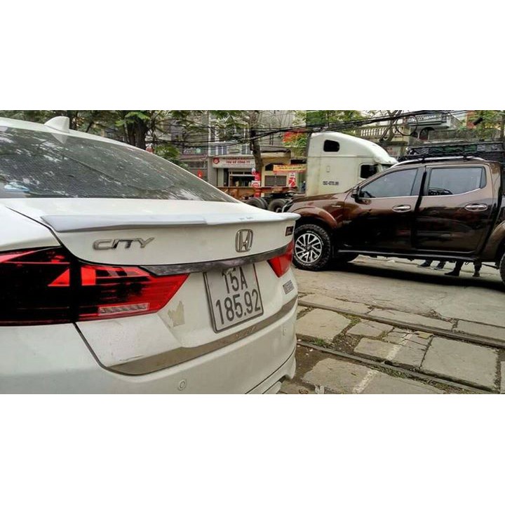 Đuôi gió dán cho xe Honda CITY đời 2014 đến 2020 - hàng mộc