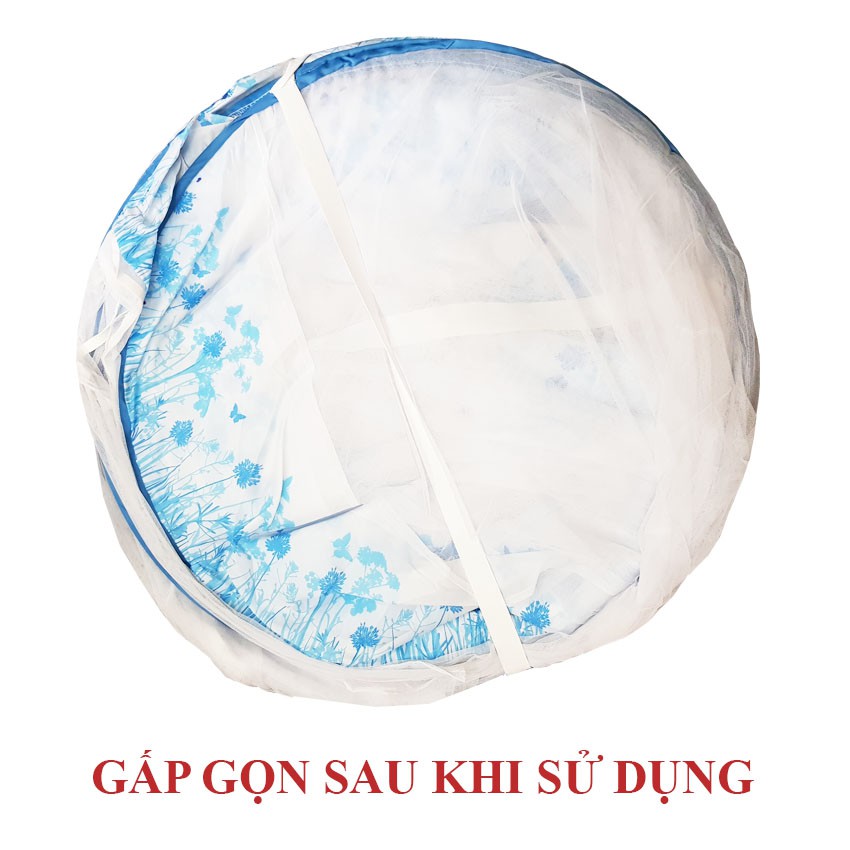 [ SALE XẢ HÀNG ] [Hàng Cao Cấp] Màn Chụp Tự Bung Gấp Gọn Đỉnh Vuông Hàng Xuất Khẩu  - Bình Minh Hàng Việt Nam