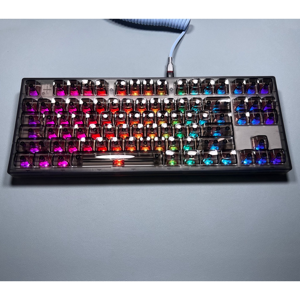 Keycaps CBSA Profile trong suốt truyền ánh sáng pudding Chất liệu PC Bàn phím cơ Bộ Keycap RGB | BigBuy360 - bigbuy360.vn