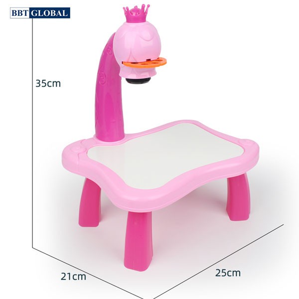 Bàn vẽ thông minh cho bé - bàn vẽ có đèn chiếu thông minh, kích thích hứng thú học tập cho bé