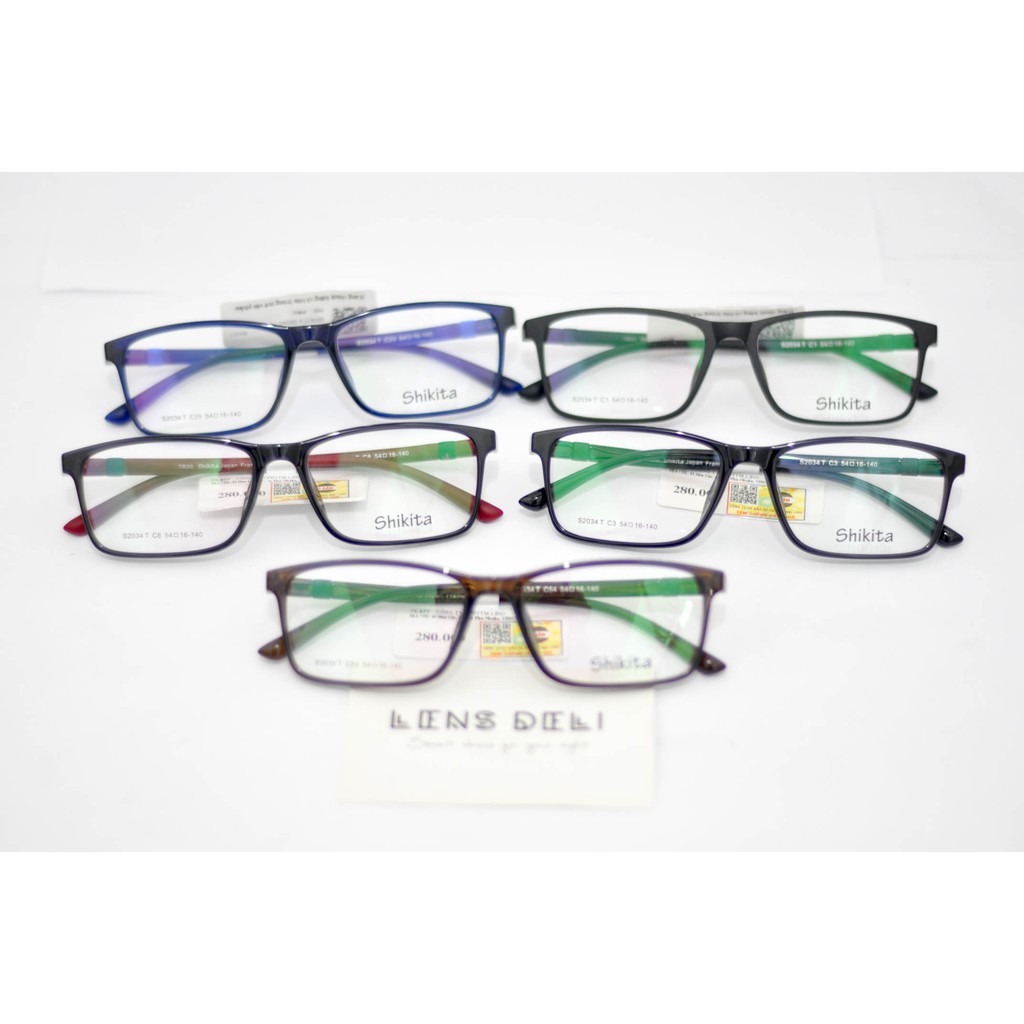 Kính nhựa dẻo TR90 chính hãng Nhật Shikita
