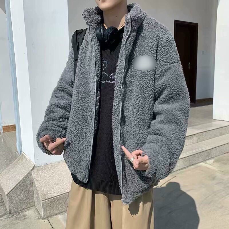 ÁO KHOÁT LÔNG thu đông màu xám khói và xanh than cực sịn giá yêu thương