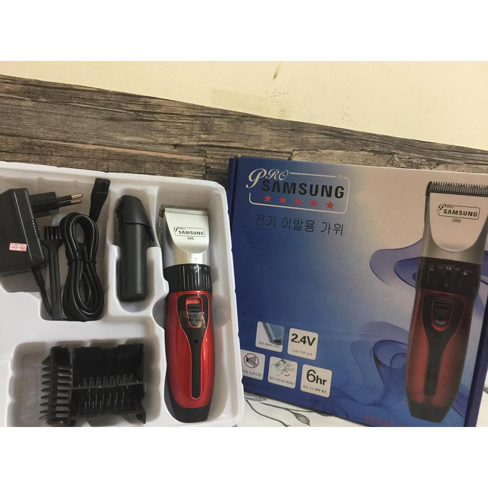 [Tổng kho giá rẻ] Tông đơ cắt tóc Samsung 388 [Bảo hành 6 tháng]