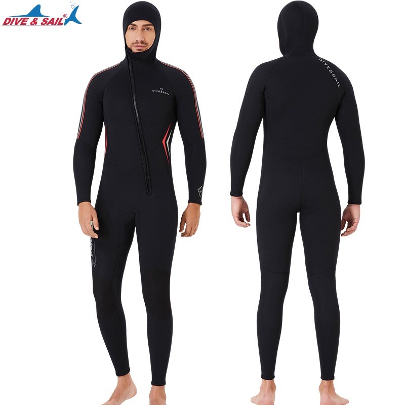 Bộ đồ lặn biển cao cấp hiệu Dive&Sail 3mm có mũ