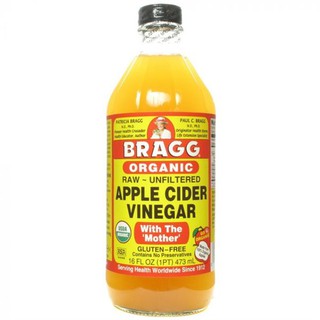GIẤM TÁO BRAGG ORGANIC RAW APPLE CIDER VINEGAR Chai 473ml