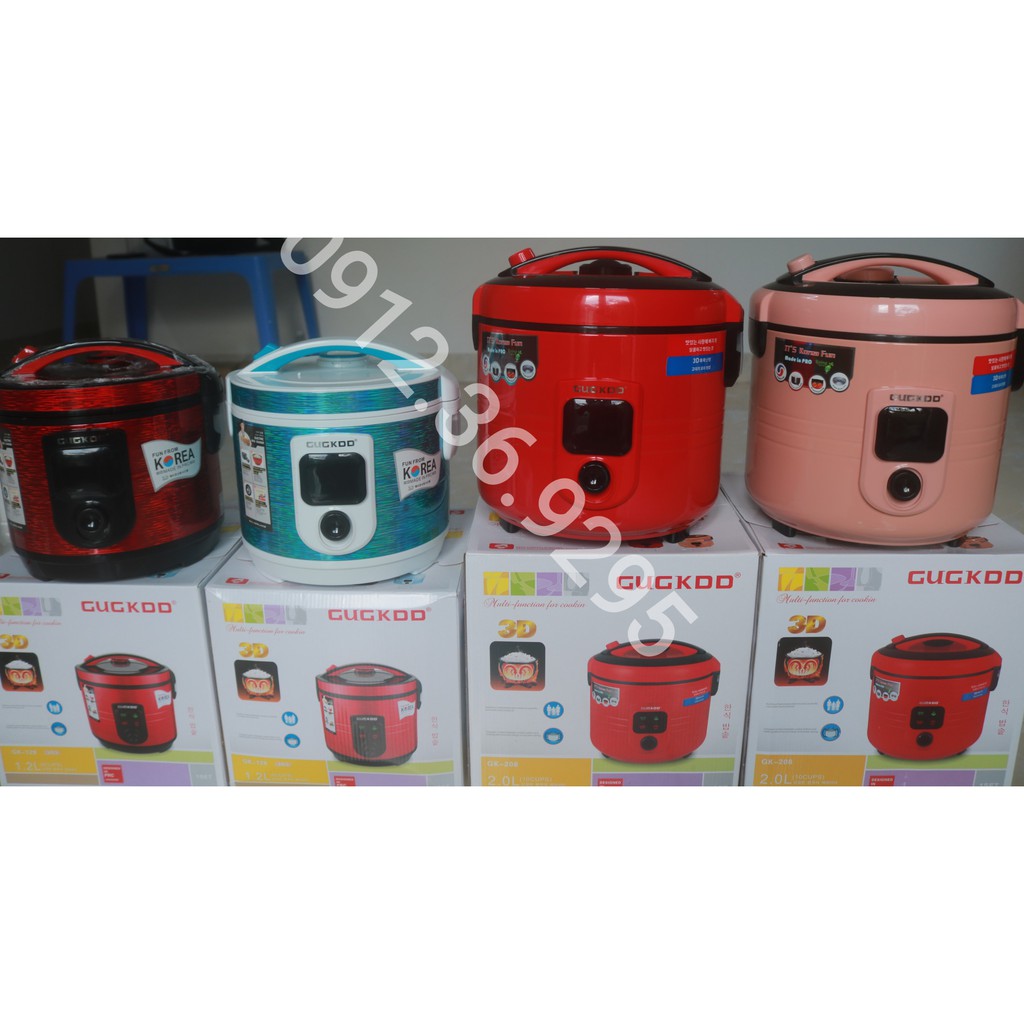 [Mã ELMS5 giảm 7% đơn 300K] [ BẢO HÀNH 12 THÁNG ] Nồi Cơm Điện Cuckoo 3D 2 Dung Tích 1.2L - 2L Lòng Siêu Dày Cơm Ngon | BigBuy360 - bigbuy360.vn