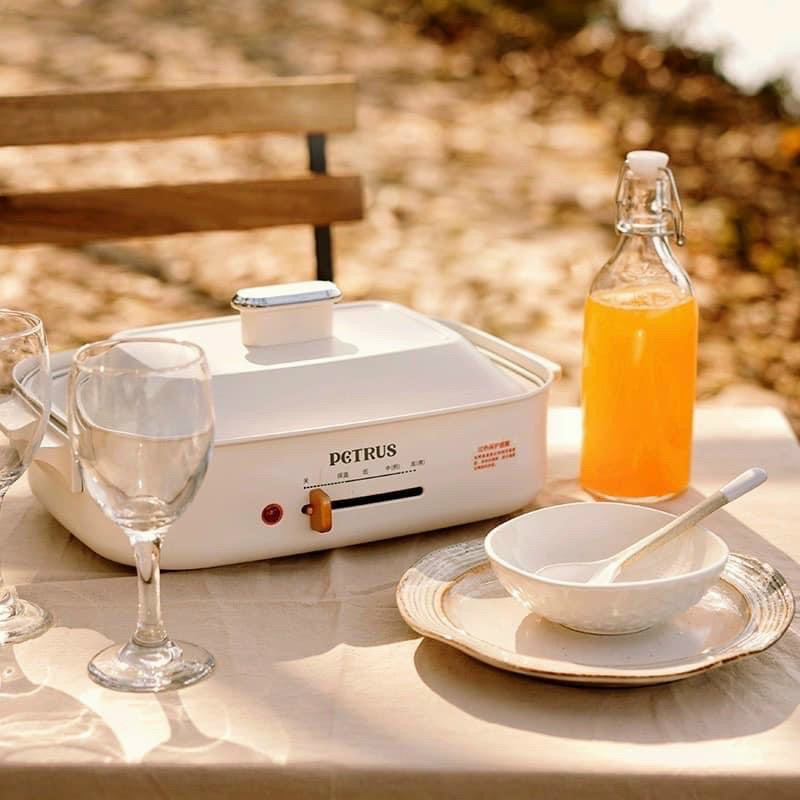 Nồi lẩu nướng đa năng Petrus 3 in 1🥰- HÀNG CÓ SẴN