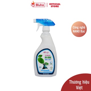 Xịt bếp ORENJI 600ml hương bạc hà công nghệ NANO bạc từ Nhật Bản không hóa chất an toàn cho da