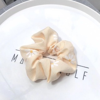 Dây buộc tóc scrunchies peony mẫu mới