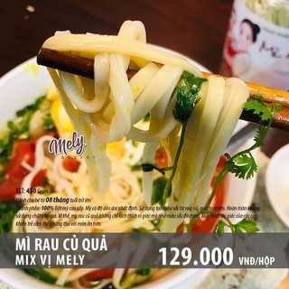 Mì ăn dặm rau củ quả cho bé