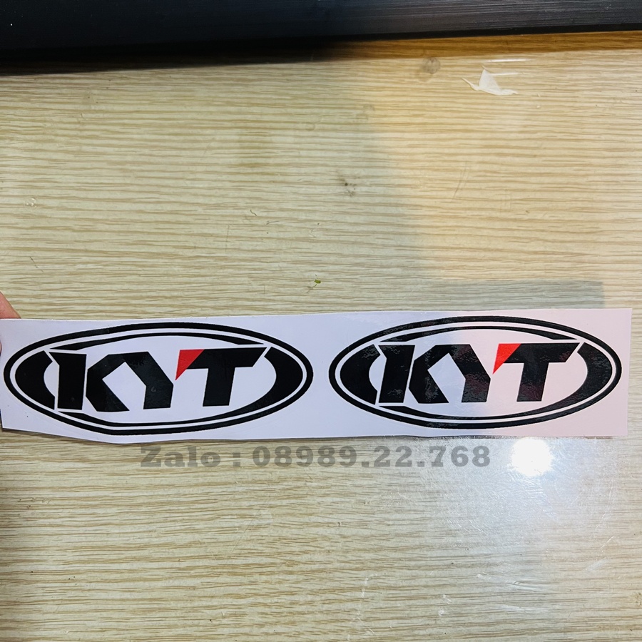 Tem decal KYT dán nón mũ bảo hiểm trang trí
