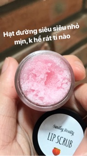 Tẩy da chết môi handmade