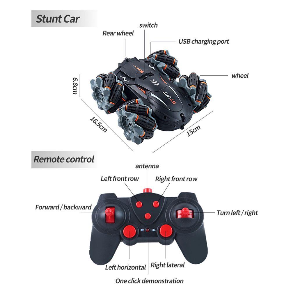 Xe Hơi Địa Hình Điều Khiển Từ Xa Thiết Kế Hai Mặt Độc Đáo Cao Cấp