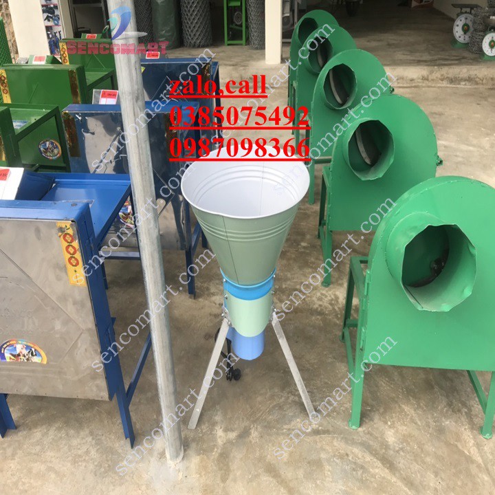 Máy băm rau bèo - Máy xay chuối đã thái lát cho gà vịt