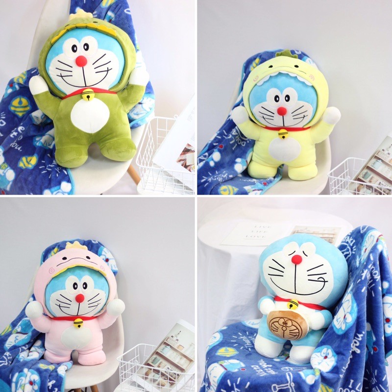 Gấu Bông Chăn Mền Doraemon Doremon