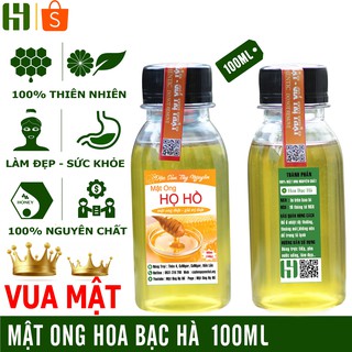 Mật ong hoa bạc hà - đặc sản cao nguyên đá Hà Giang chai 100ml dùng thử
