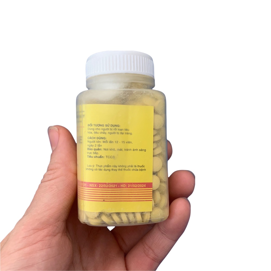 Viên Liên Hương Giảm triệu chứng rối loạn tiêu hoá, đau bụng, tiêu chảy  - Lọ 500mg