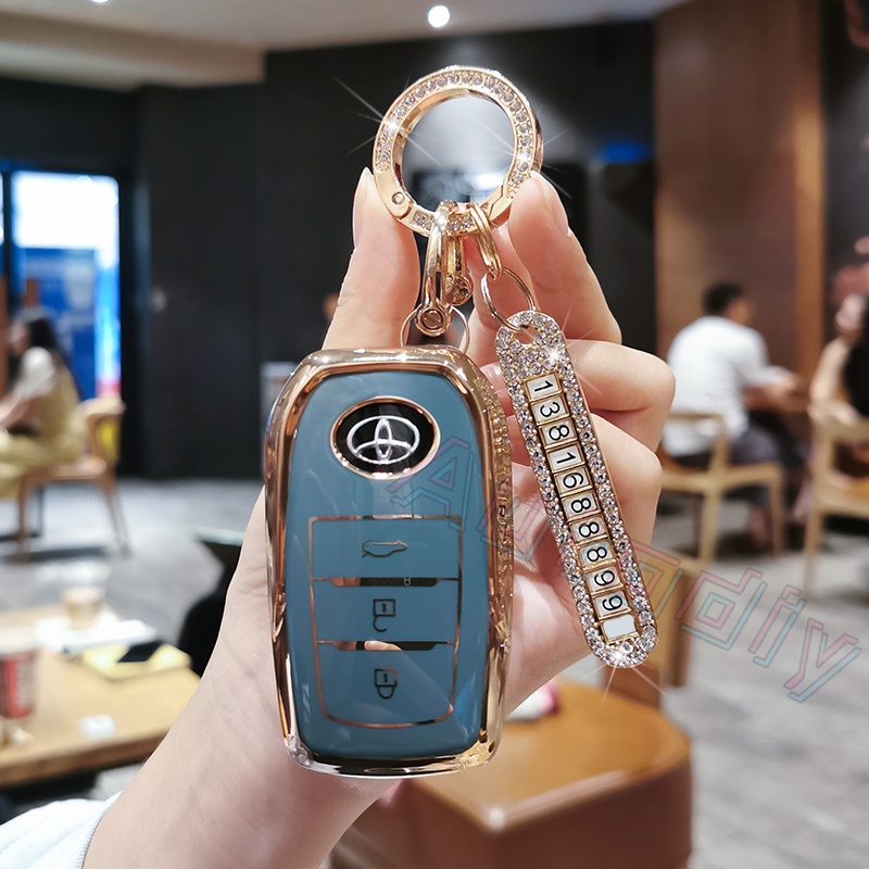 Bao Da Đựng Chìa Khóa Xe Hơi Toyota yaris Toyota Hilux Rogue Harrier Camry Vellfire Alphard yaris