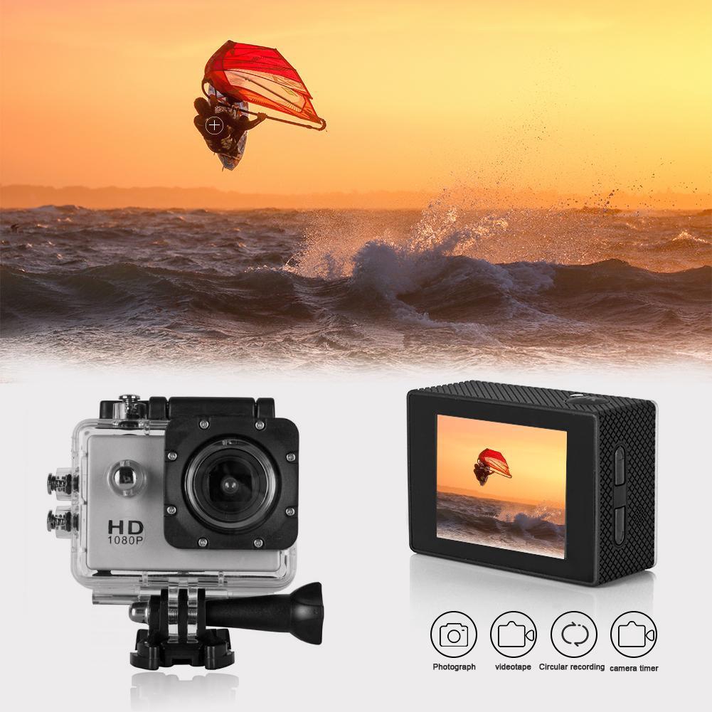 G22 Action Camera 30m Waterproof HD 1080P 2.0inch LCD 120 Degree Camera