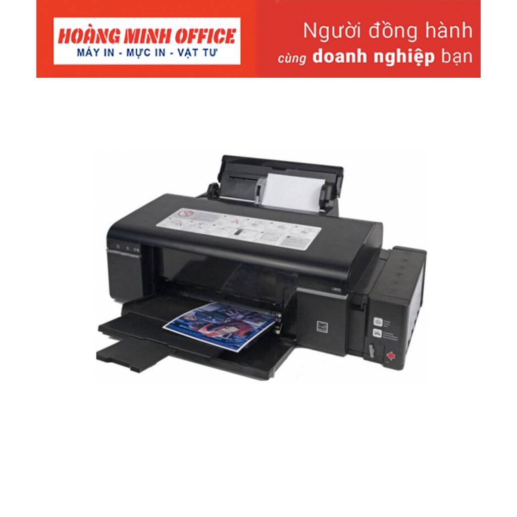 Máy in Epson L805 (A4 + 6 màu mực WiFi) - Hàng Chính Hãng