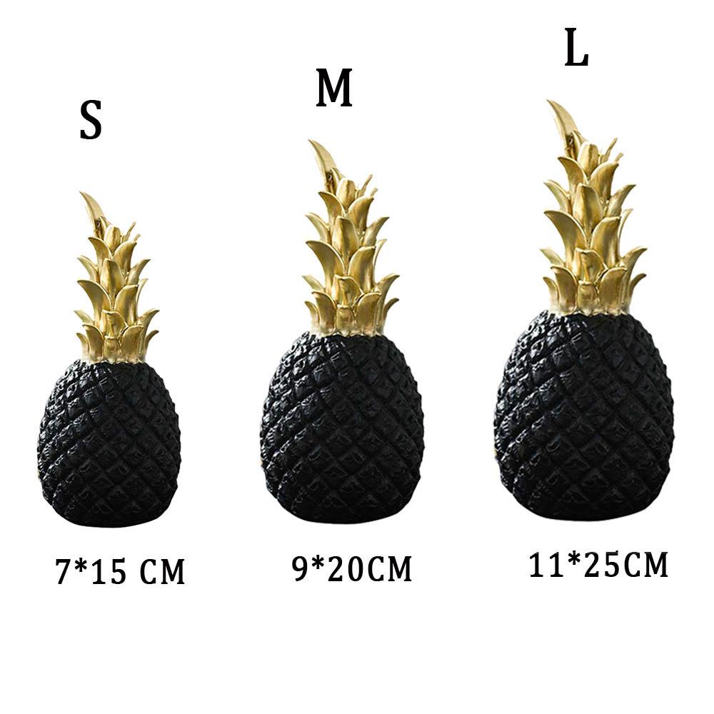 1 Quả Dứa Bằng Nhựa Resin Sang Trọng Trang Trí Bàn Làm Việc