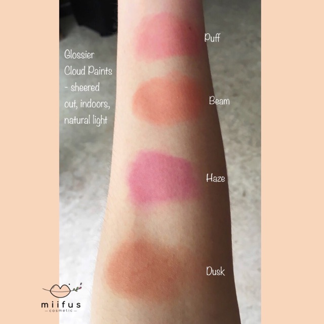 Má hồng Glossier Cloud Paint Blush