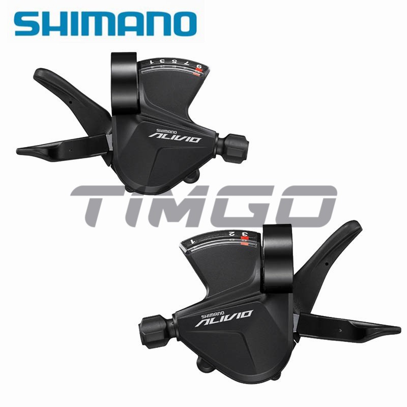 Cặp Cần Sang Số Tốc Độ SL-M4000/SL-M430 Cho Xe Đạp Shimano Alivio SL-M3100 2/3 x 9