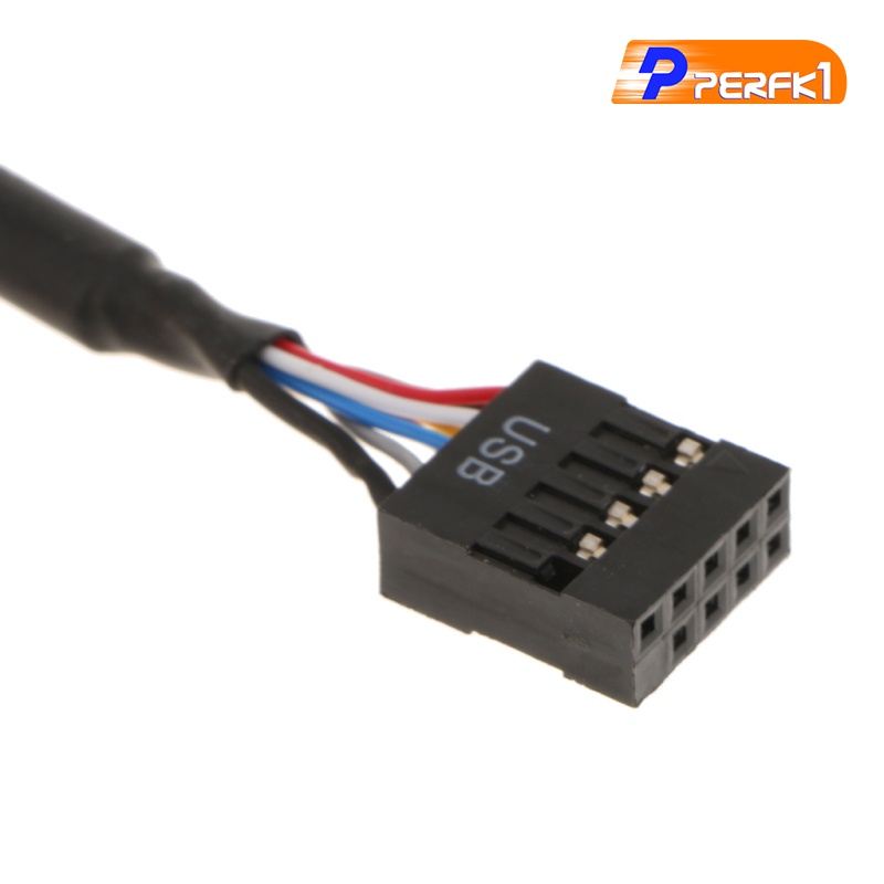 Hot-USB 3.0 20-pin Header Male to USB 2.0 9-pin Female Adapter for Computer Host